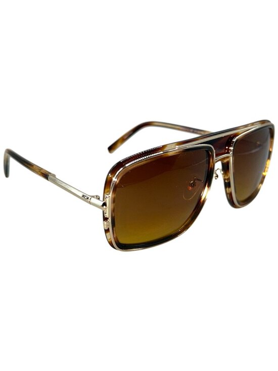 MCM WORLDWIDE SUNGLASSES - MODEL #MW0017-H (PLUS MCM LEATHER CROSSBODY BAG/CASE)